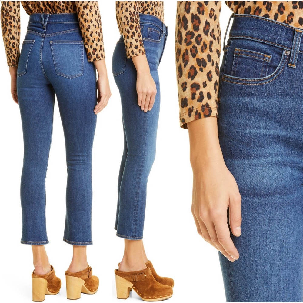 Carly high waist kick flare jeans